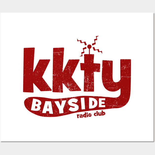 KKTY Bayside Radio Club Wall Art by mattographer